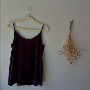 Elegant Purple Women's Top
